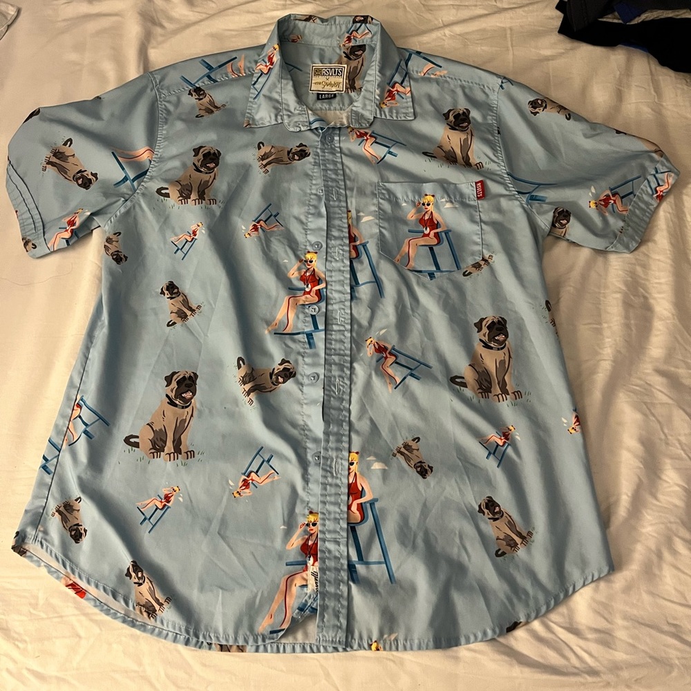 RSVLTS The Sandlot Short-Sleeve Button-Up Shirt